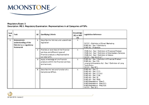 RE1 and RE5 Preparation Guide - English - REGULATORY EXAMINATIONS (RE 1 ...