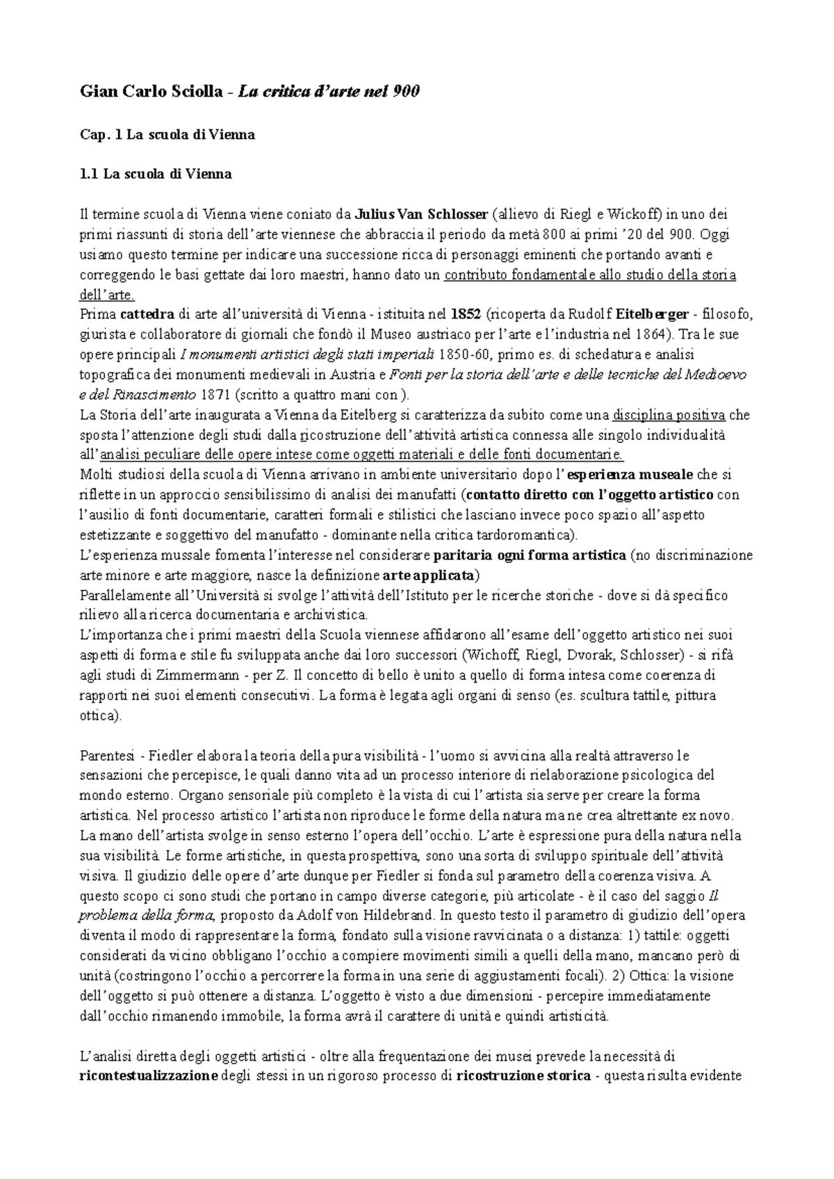 Lezione di Storia dell - Document Preview