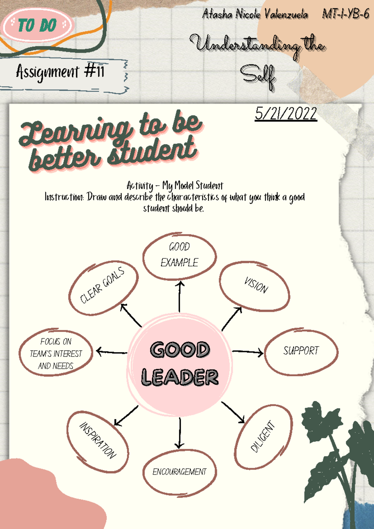 Assignment 11 - Characteristics of a Good Student by Atasha Valenzuela ...