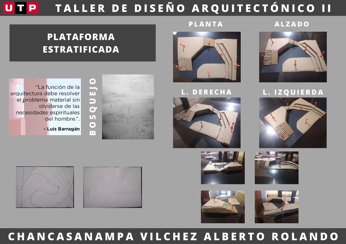 Taller de Diseño Arquitectónico I - UTP - Info del Estudiante y Nota ...