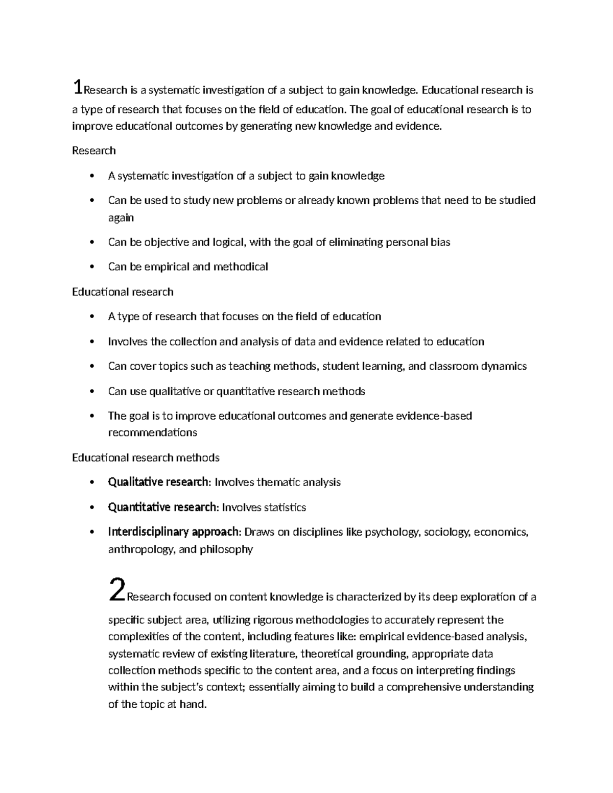 Educational Research Methods: Insights and Applications in Practice ...