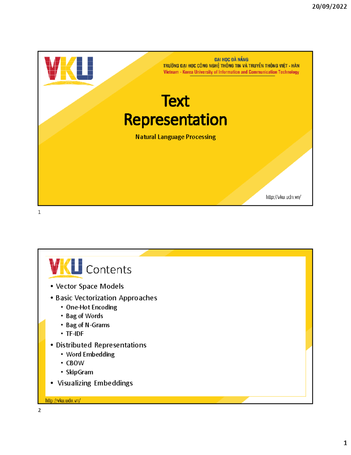 04 - Text Representation in Natural Language Processing Techniques ...