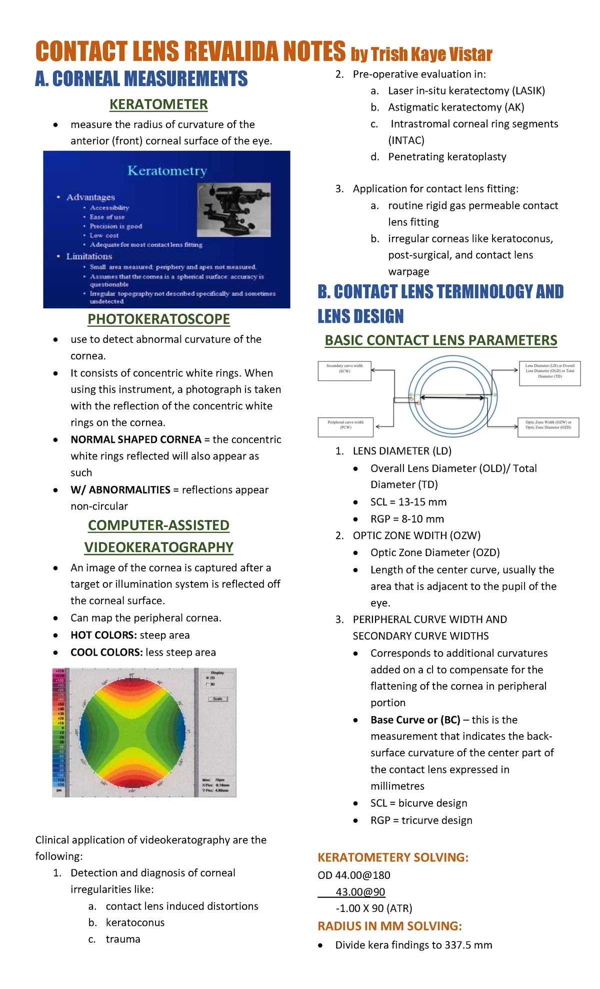 PMO1 Boxing System: Comprehensive Lens Measurement Guide - Studocu