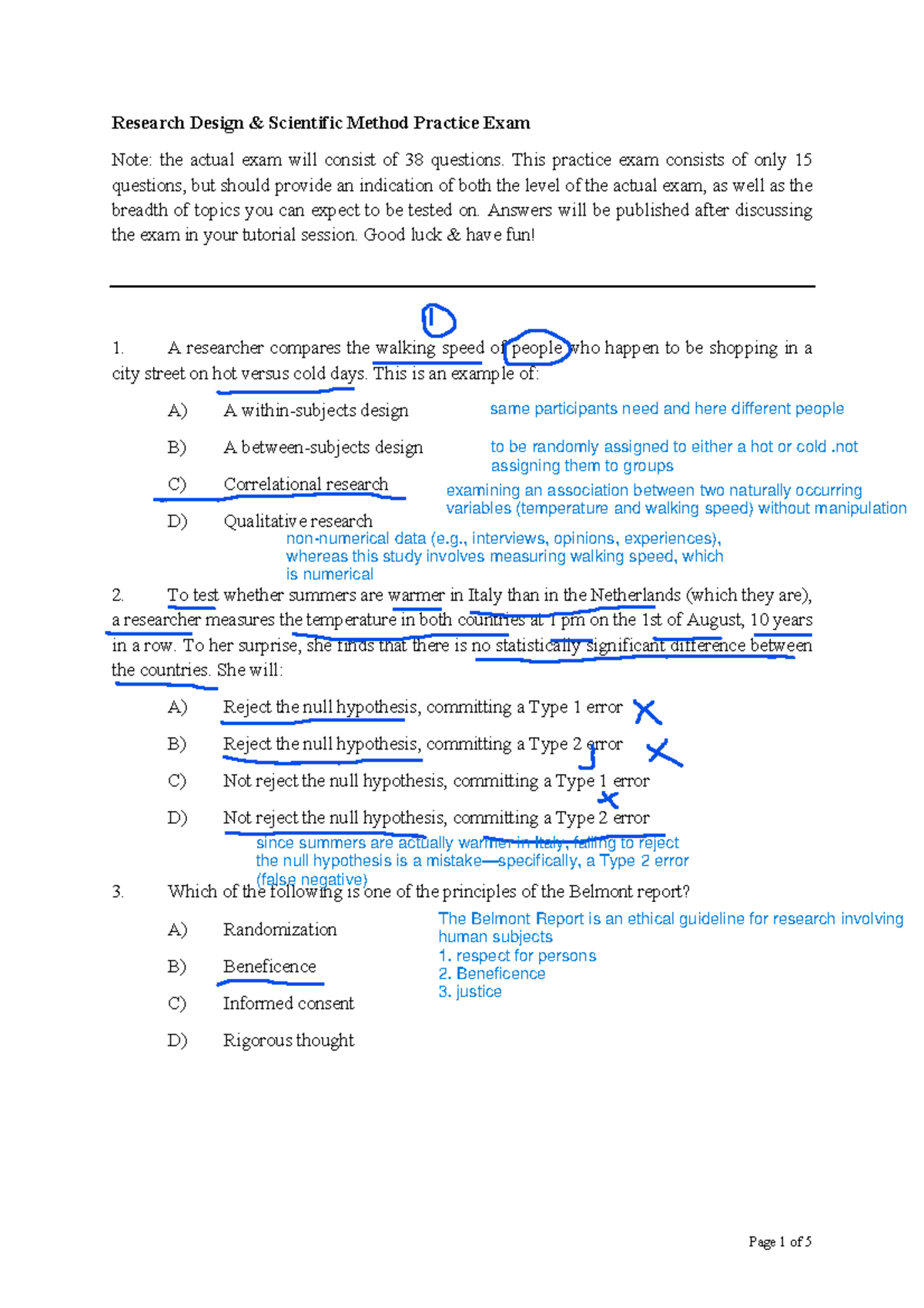 RDSM Practice Exam - Questions & Answers Overview - Studeersnel