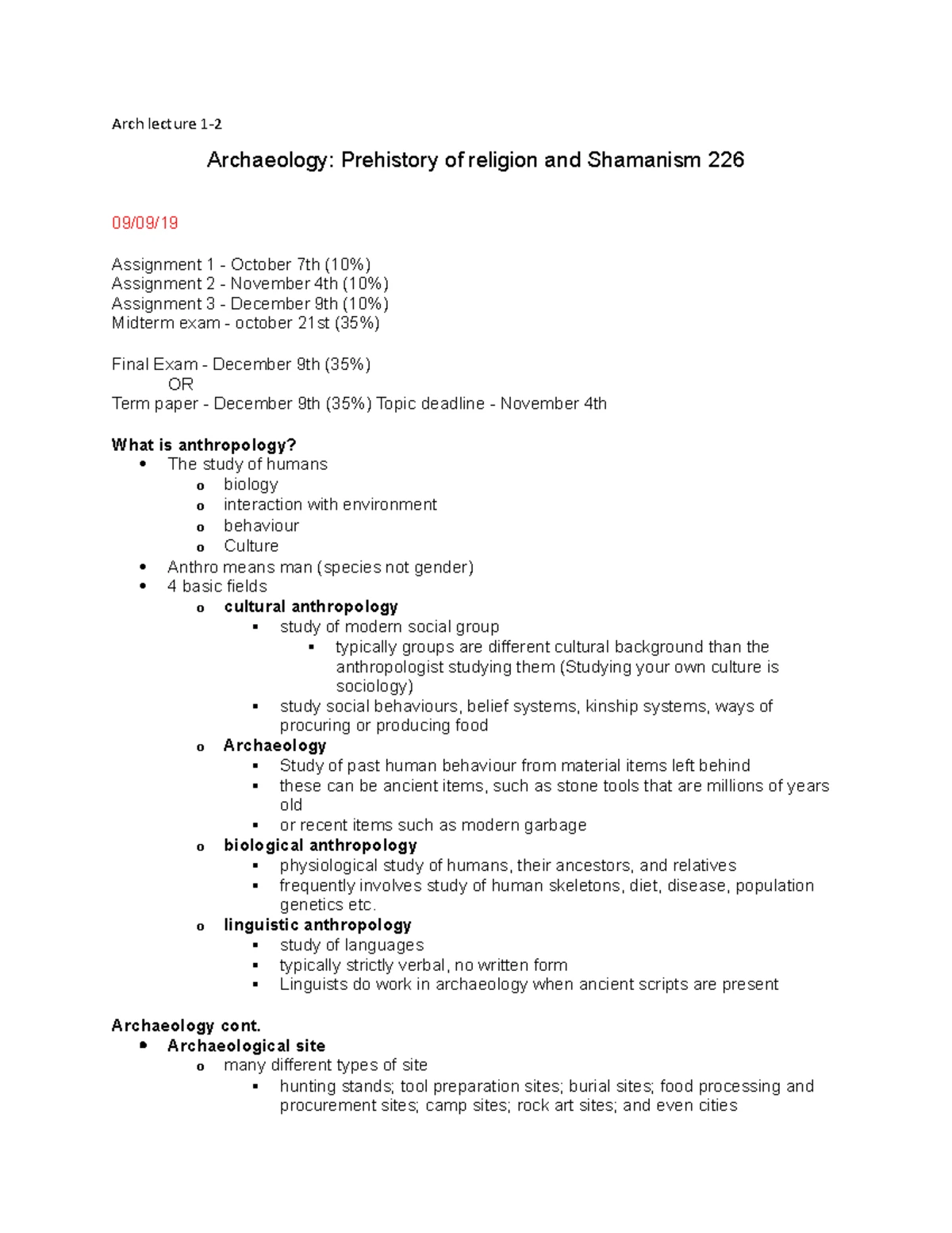 ARCH 101: Assignment 2 - Interpreting Unit C1 at Mezona Site - Studocu