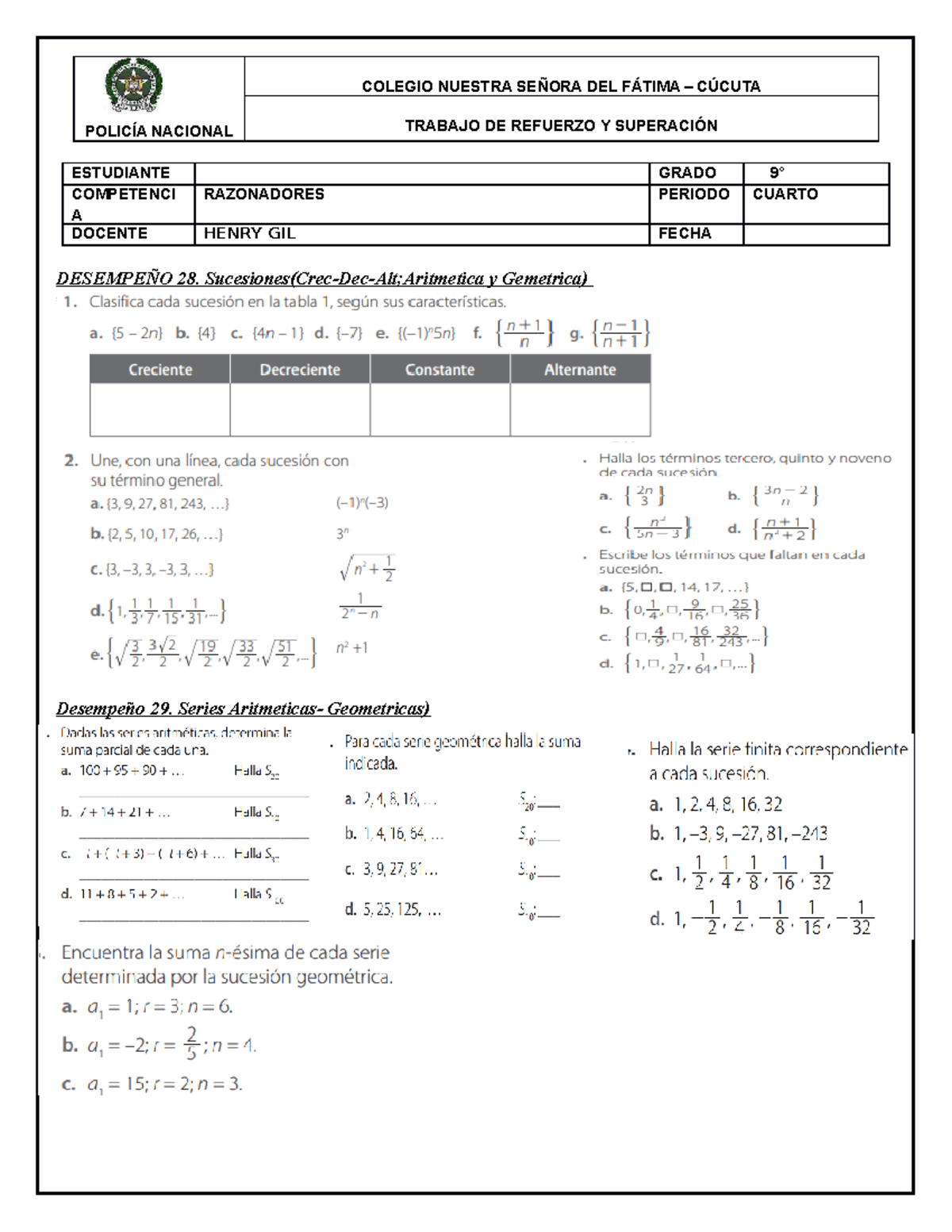 Actividad+DE+ Superacion+P1 P2 P3 P4+++++++9+%C2%AA - POLICÍA NACIONAL ...