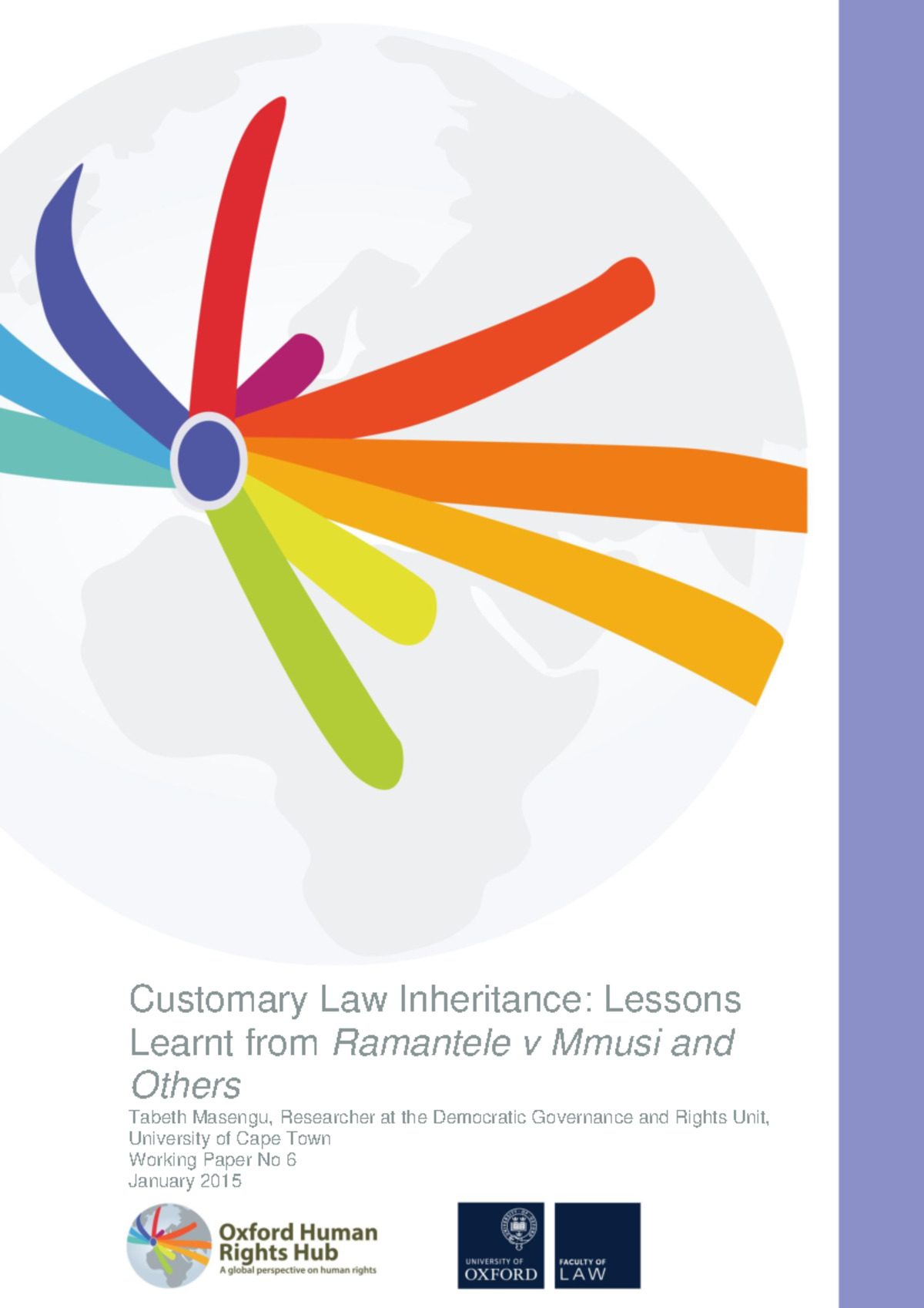 Customary Law Inheritance & Women's Rights: Insights from Ramantele v ...