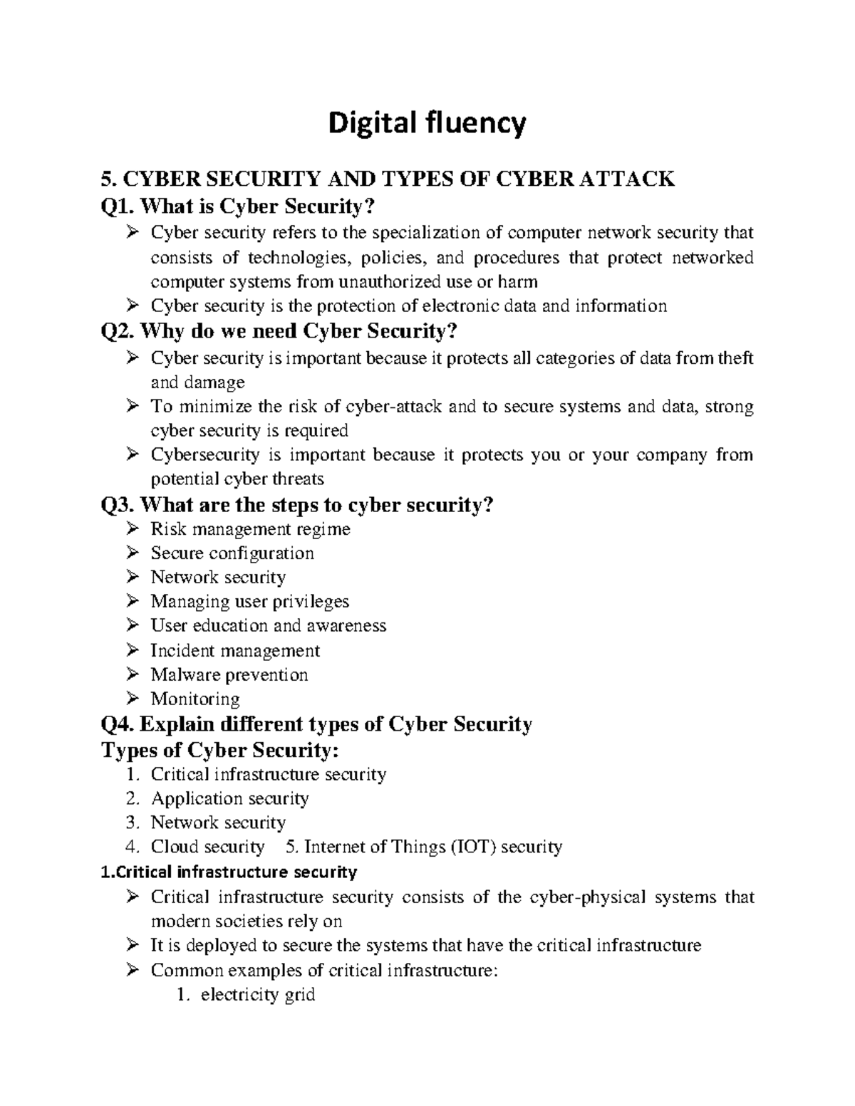 5. Cyber Security: Understanding Types and Threats of Cyber Attacks ...