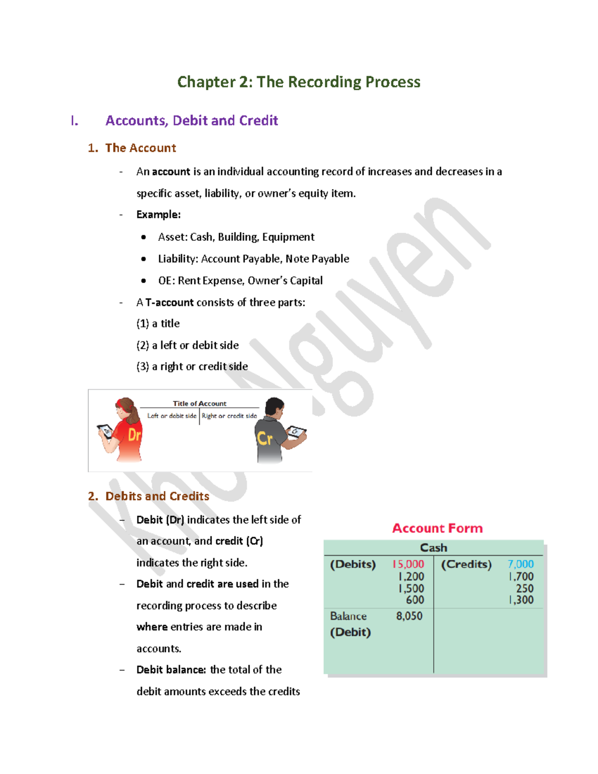 Chapter 2 - Kieso Intermediate Accounting - Chapter 2: The Recording ...