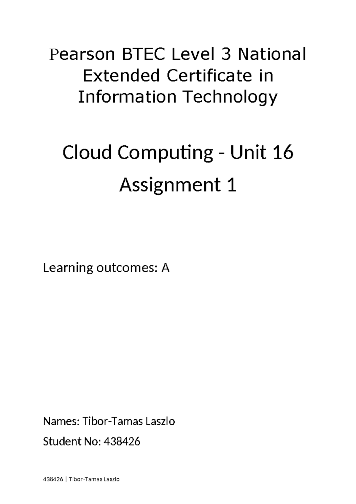 Cloud Computing Assignment 1 - IT Deployment & Efficiency Analysis ...
