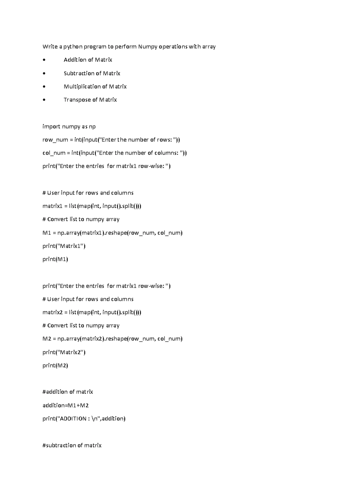 BSC python - V SEMESTER Program Name B Semester V Course Title ...