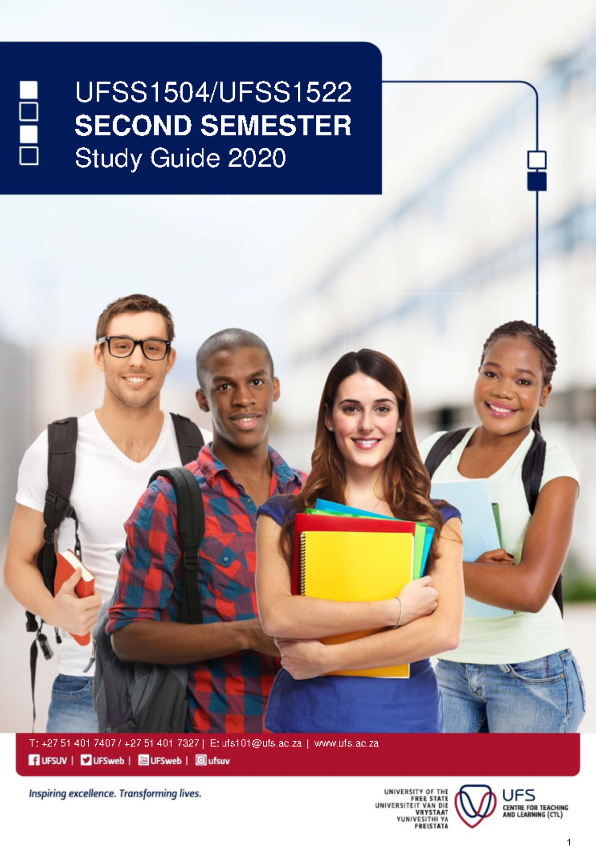 UFSS 1504/UFSS 1522 Second Semester Study Guide: Strategies for Success ...