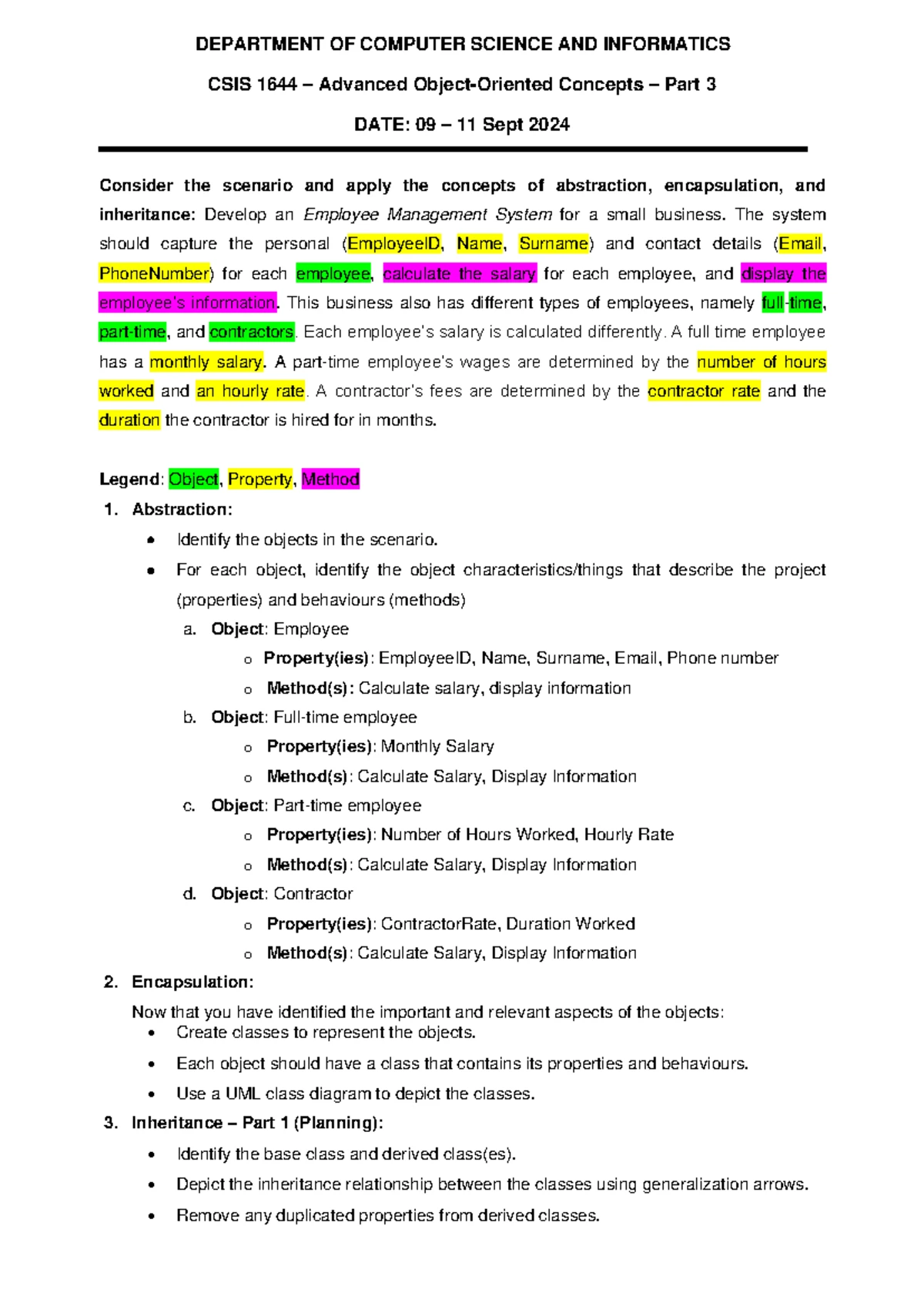 EFMA2614 Test 2 Solutions - University of the Free State 2023 - Studocu