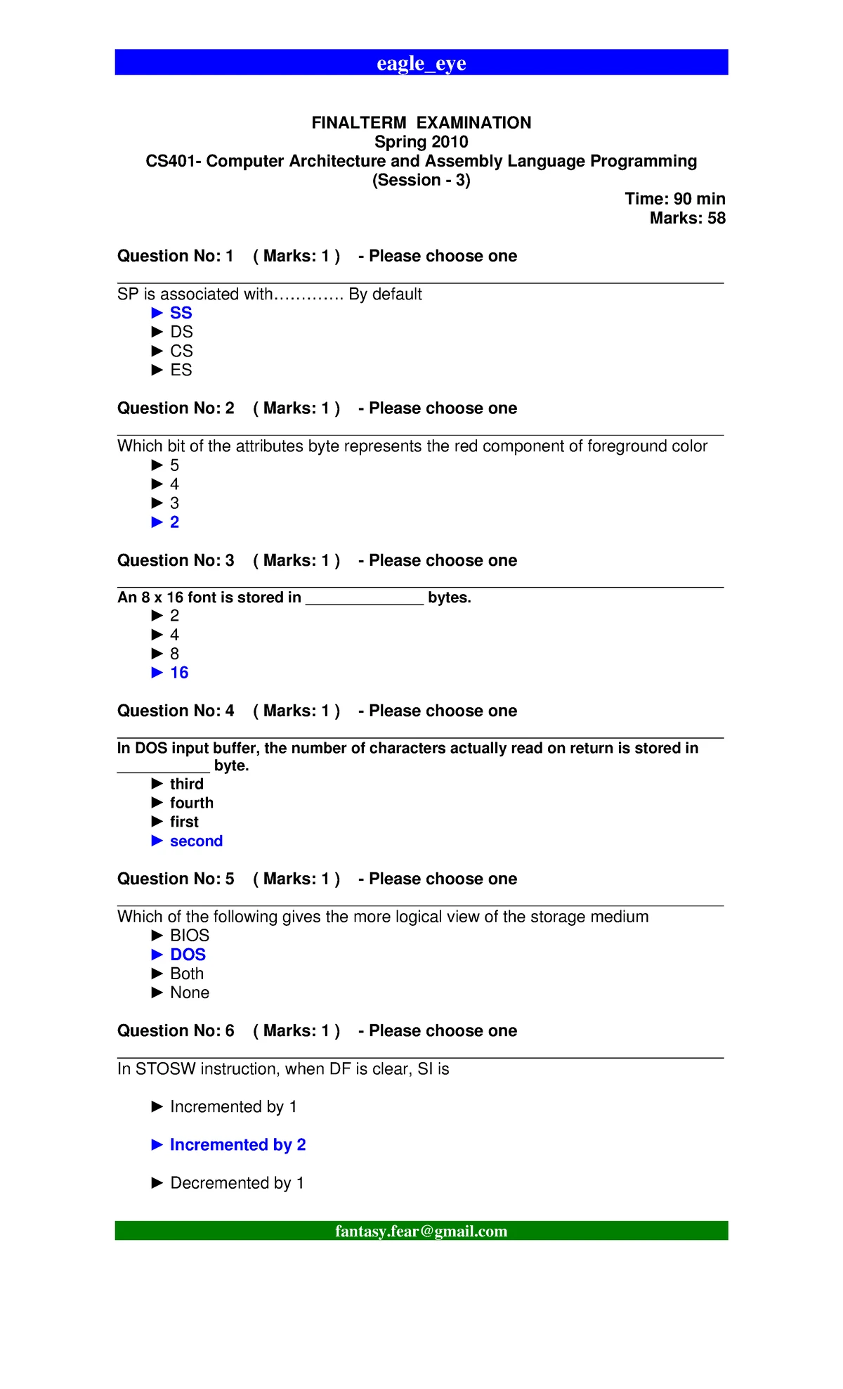 CS504 Software Engineering - Case Study: Online Examinations System ...