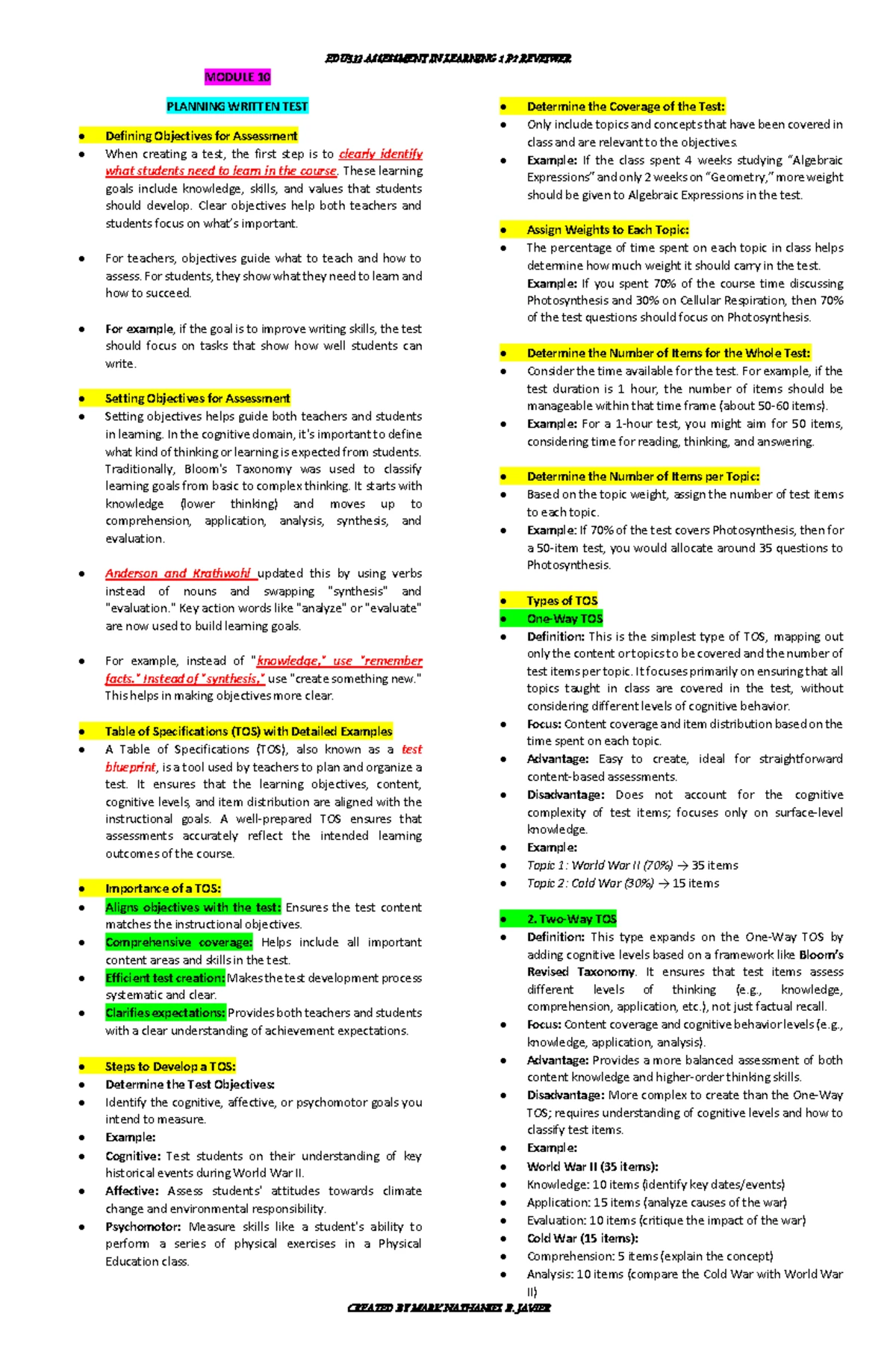 EDU 533 Simple Future Tense Story Review and Analysis - Studocu