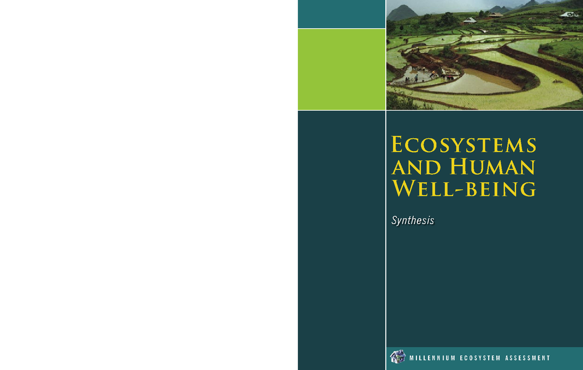 Millennium Ecosystem Assessment 2005: Synthesis on Ecosystems & Human ...