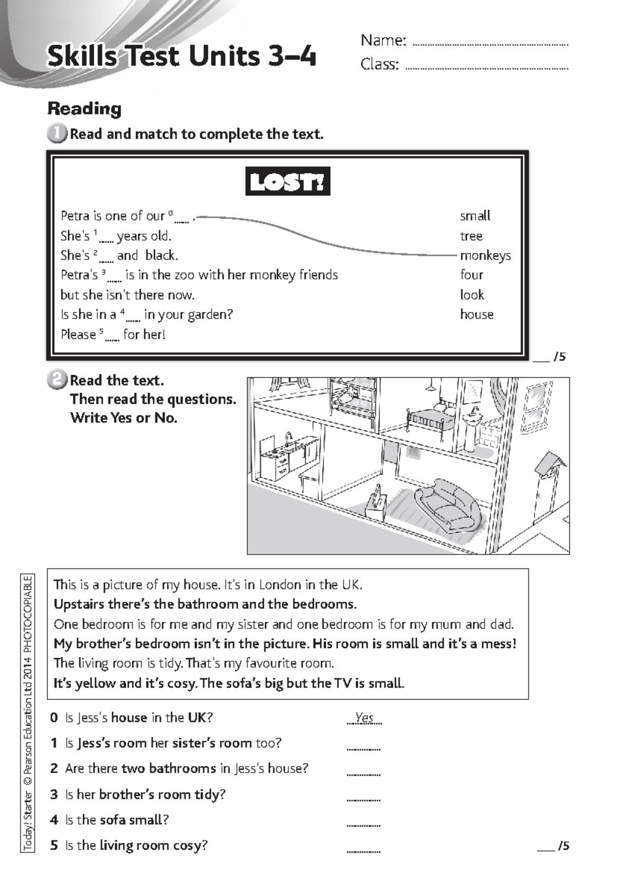 Tod ATS Skills Test Units 3 & 4: Reading & Listening Activities - Studocu