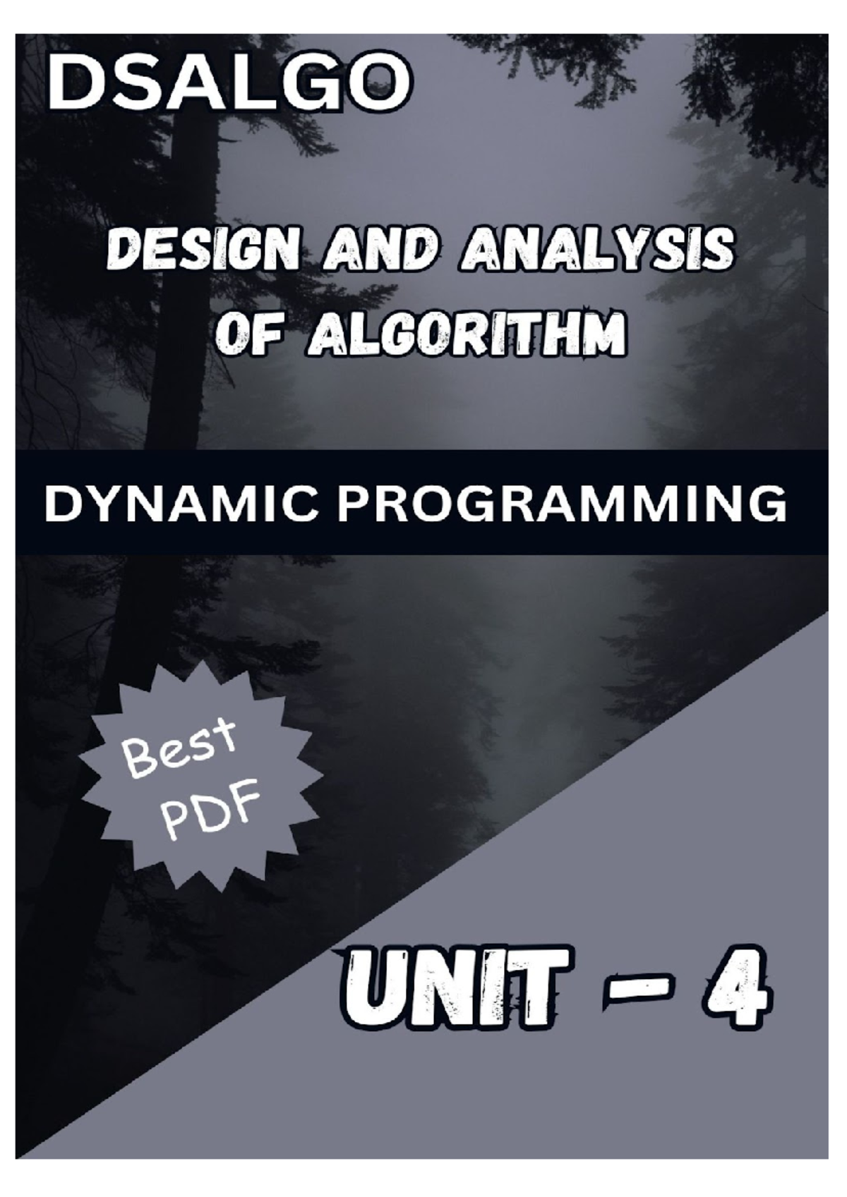Daa unit 4 vyoown - Very easy to understanding - Dynamic Programming ...
