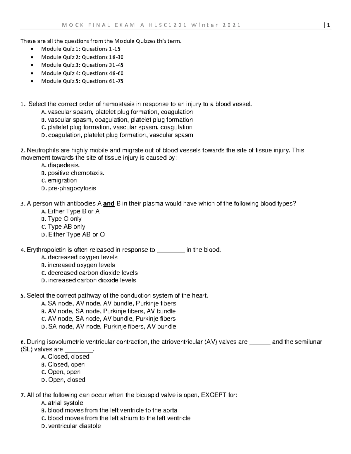 Mock Module Test 3 - mock test - In neuromuscular junctions, synaptic ...