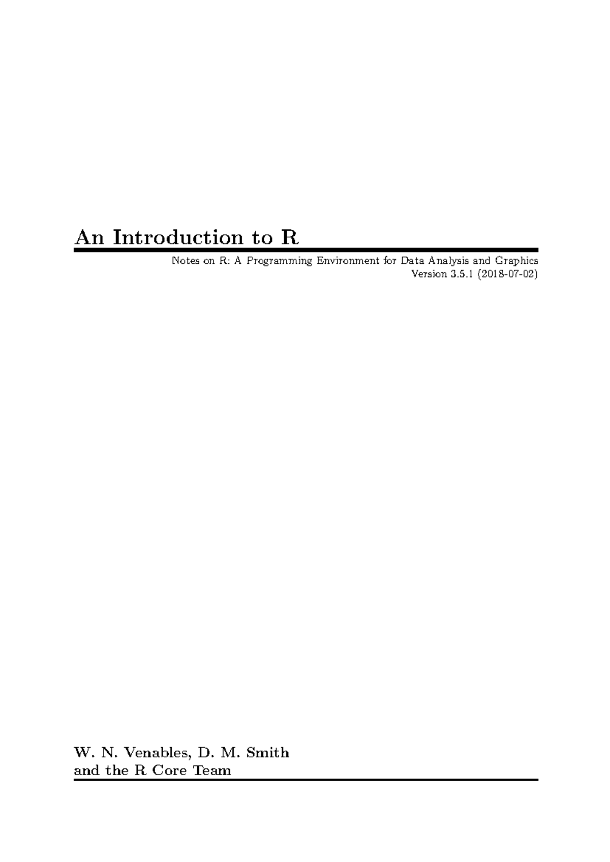 R Programming 3.5.1: An Introductory Guide to Data Analysis Techniques ...