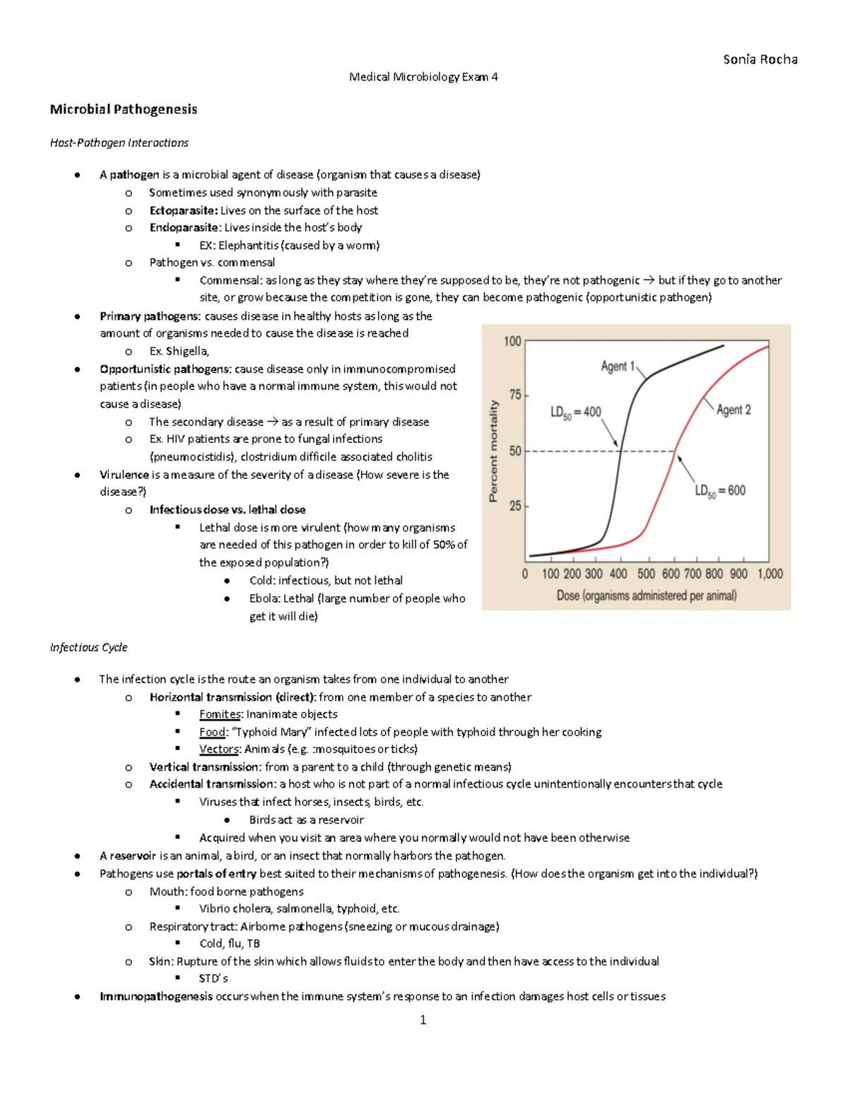 Bacteriology-Table - Bacteriology summary in table - Bacteriology Table ...