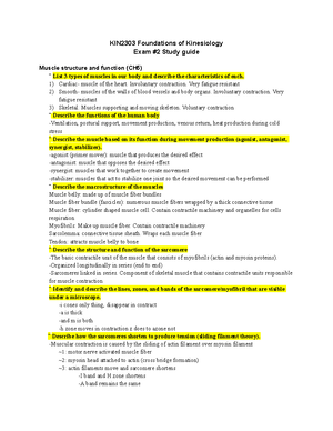 Study Sheet Answers Test 3: Motor Development (KIN 3103) Chapter 9-11 ...
