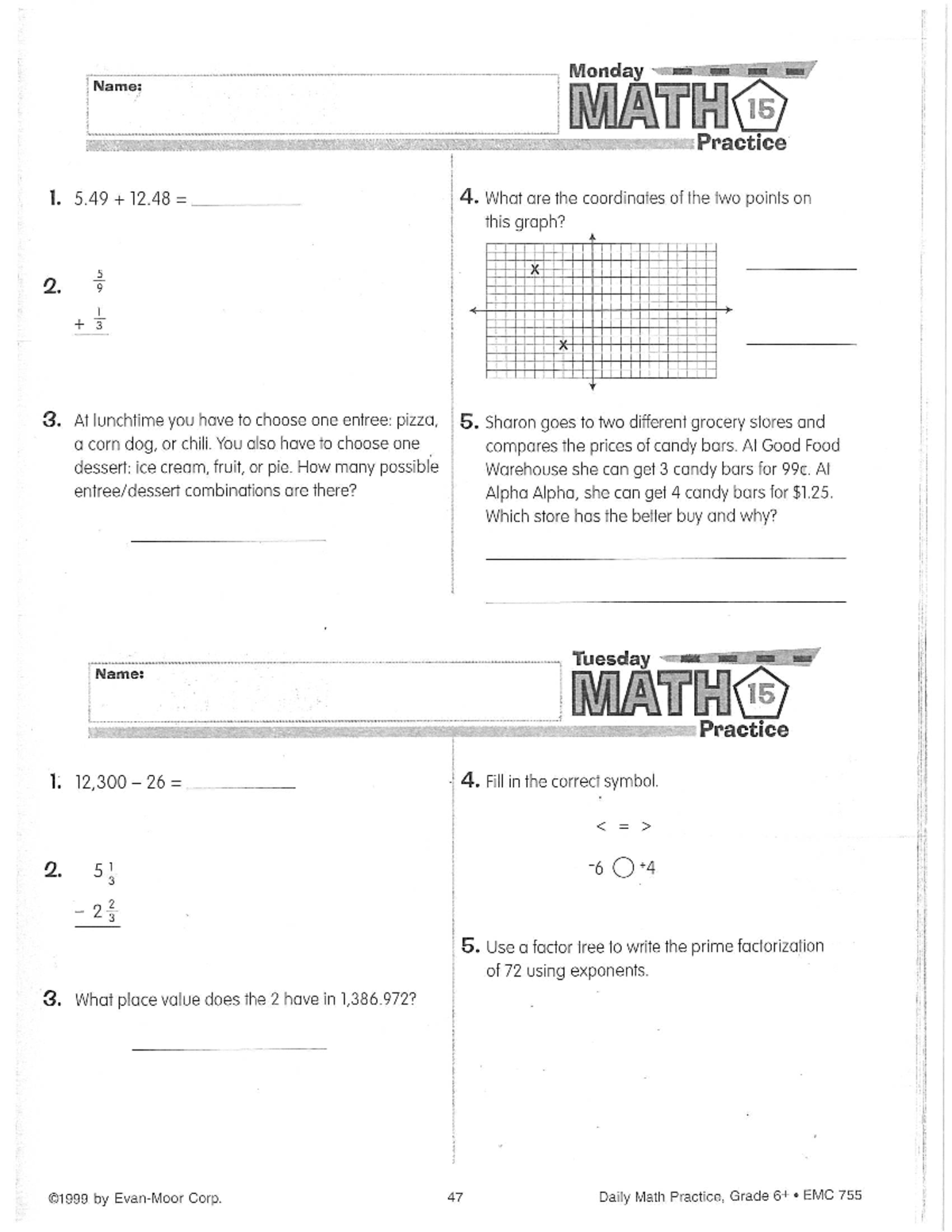 MATH 15 Practice: Weekly Math Problems & Exercises - Studocu