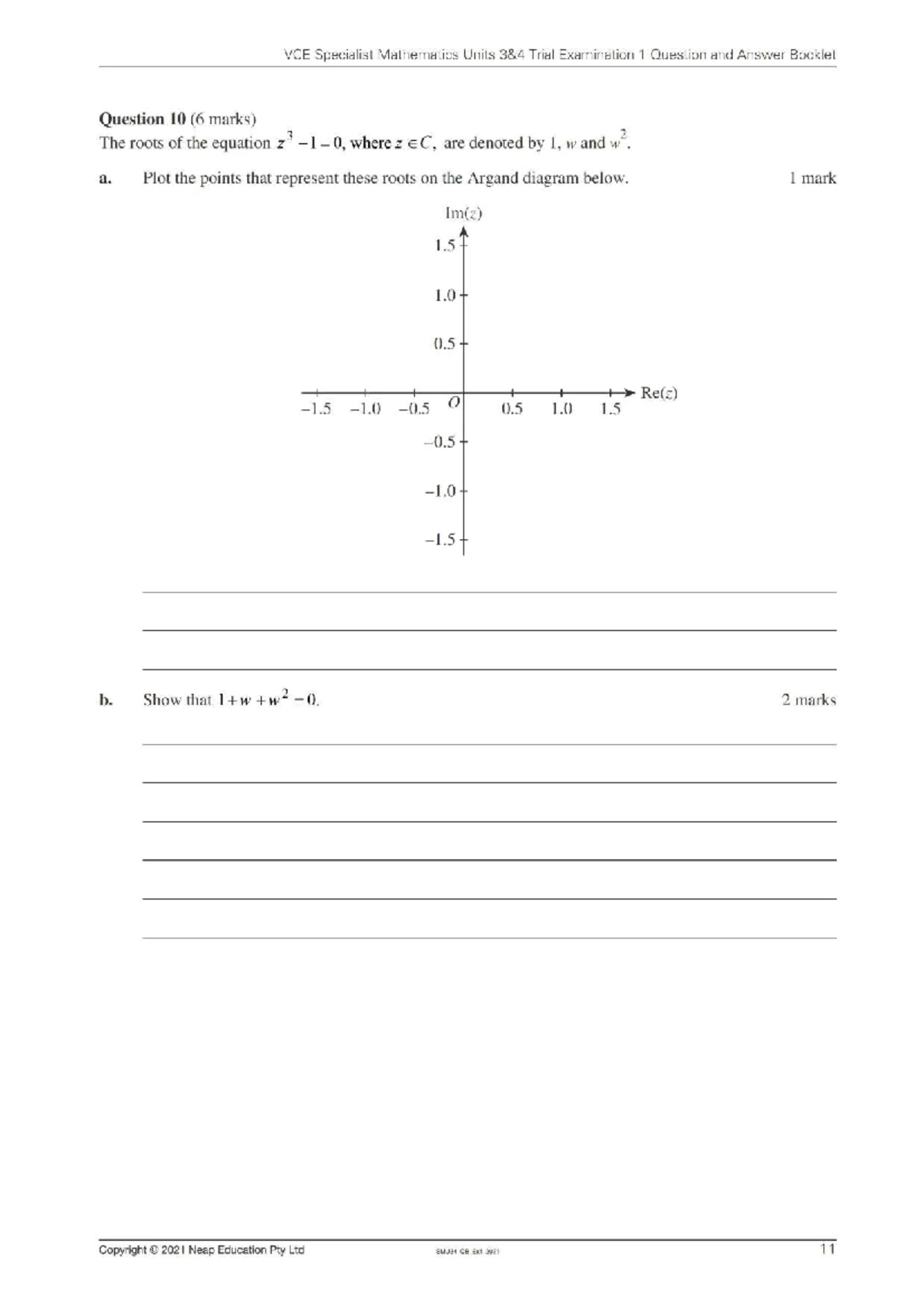 Complex Numbers Revision Booklet - Exam Qs & Solutions - Studocu