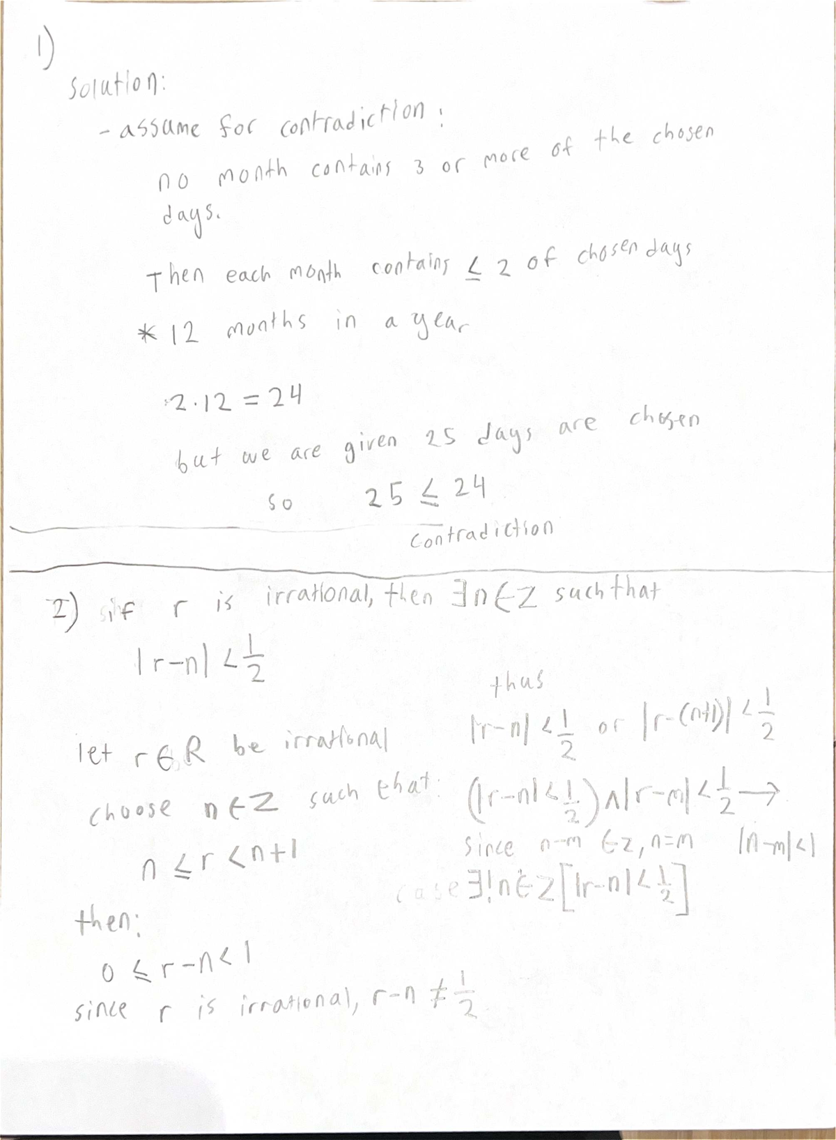 Solution Notes for Math 215: Contradiction and Logic Concepts - Studocu