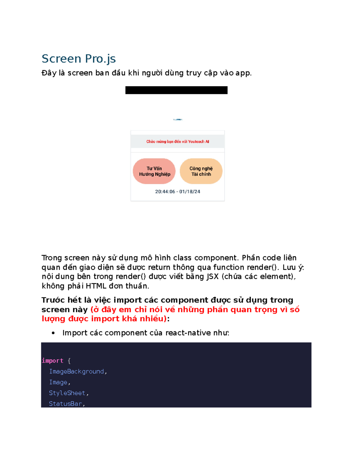 BTreacttuan 3 - Mô Hình Class và Function Component trong React Native ...