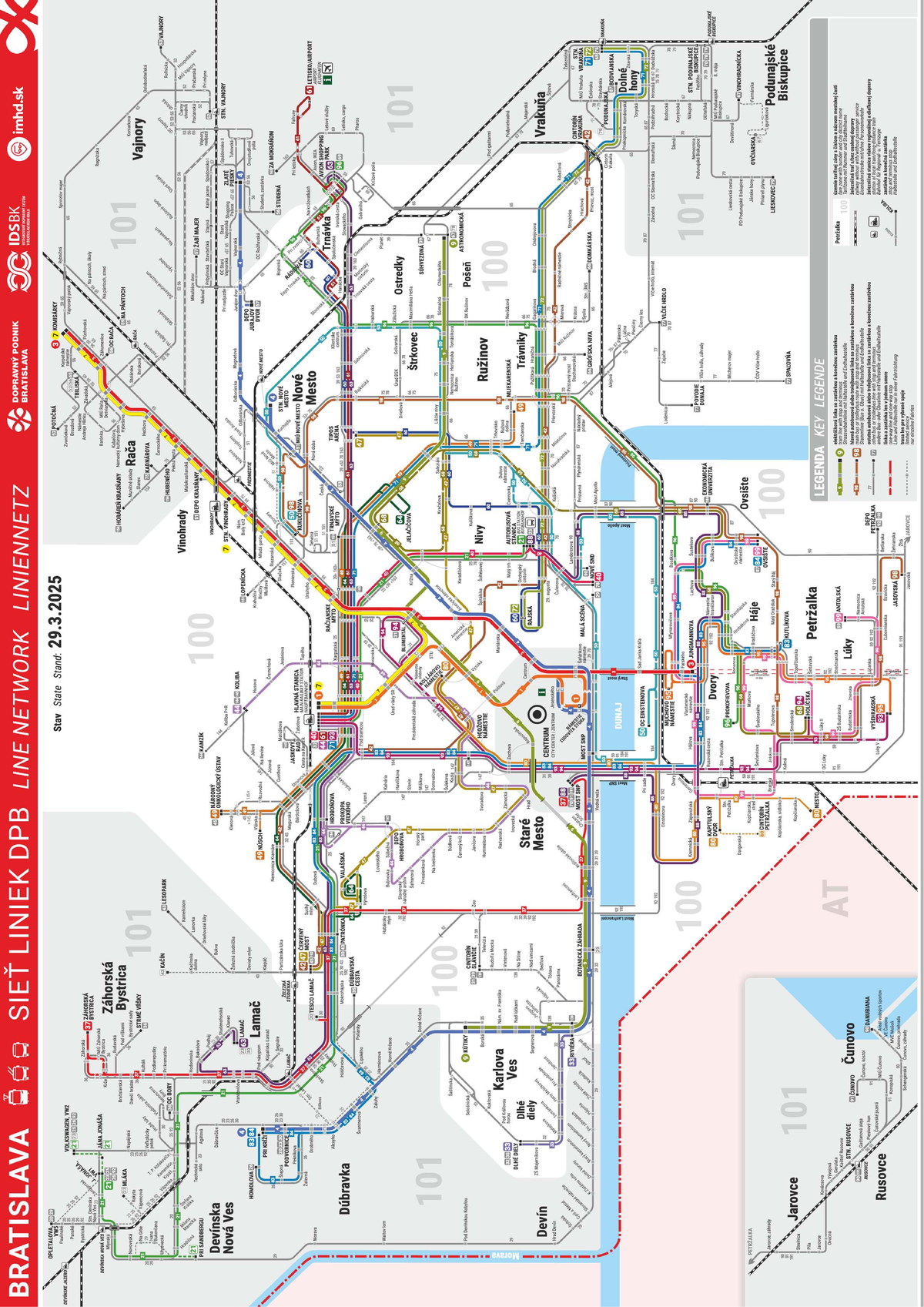 Bratislava DPB Line Network Overview (29.3.2025) - imhd.sk - Studocu