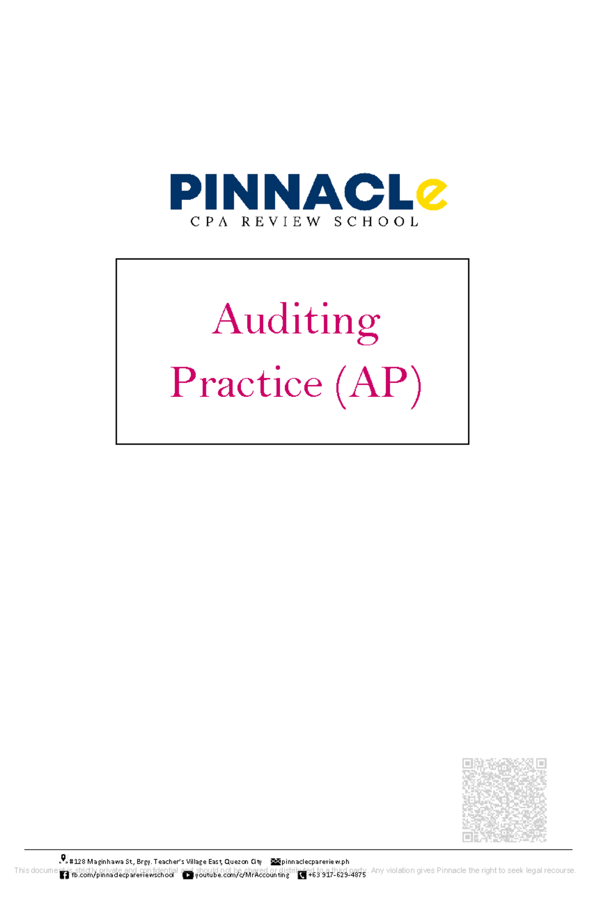 AP - Auditing Practice: Accounts Receivable and Inventory Analysis ...