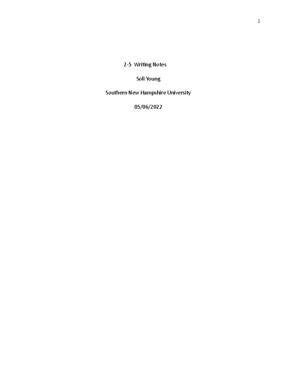 APA Template 7th Edition (1) (11) - 2-5 Writing Notes Soli Young ...