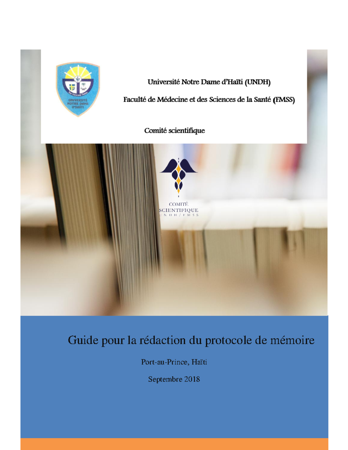 Guide pour la Rédaction du Protocole de Mémoire - FMSS-UNDH - Studocu