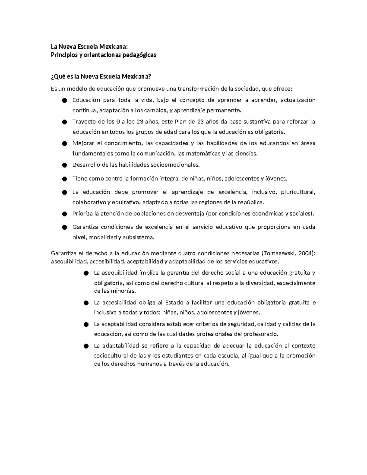 02 Principios de la Nueva Escuela Mexicana (NEM) - Documentación ...