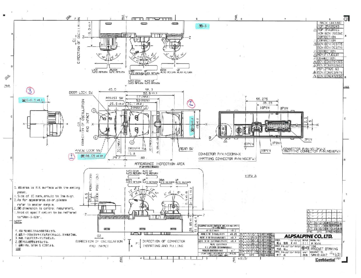 Product Drawing: SANHD1A017 - Specifications and Dimensions - Studocu