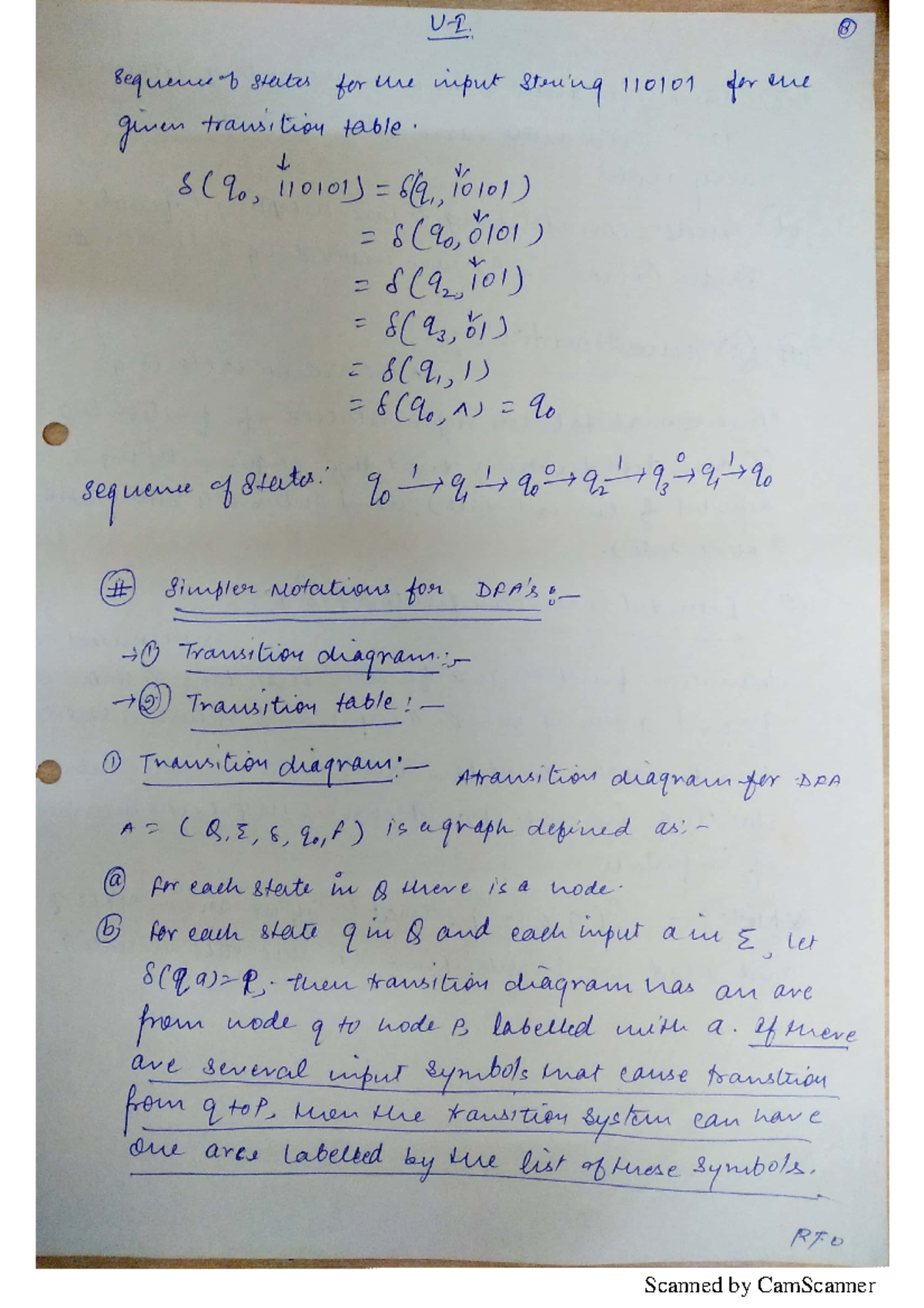 UNIT-1 Part-2 - best notes ever - Computer science and information ...