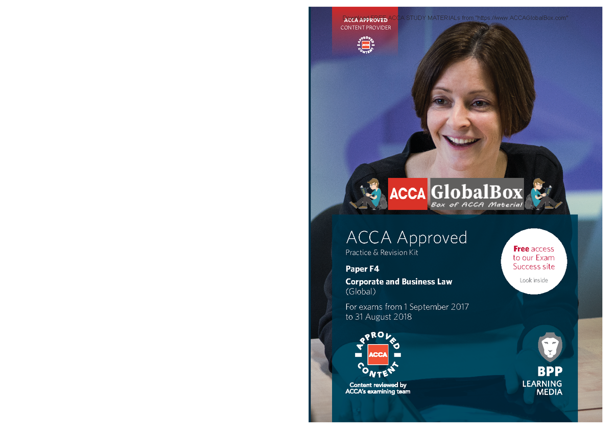 ACCA Past Papers – ACCA Past Exams – Questions and Answers visual data 5