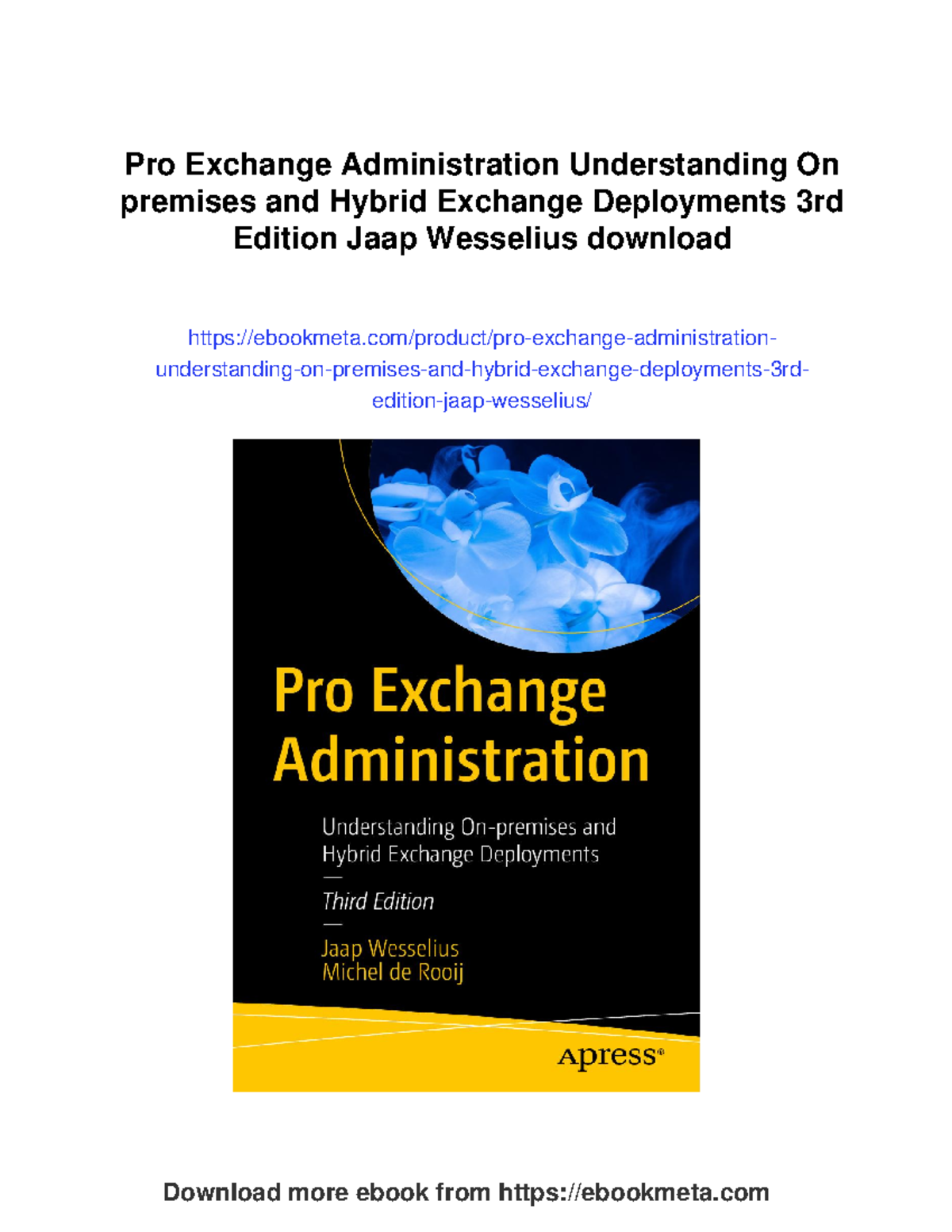 Pro Exchange Administration: Understanding On-Premises & Hybrid ...