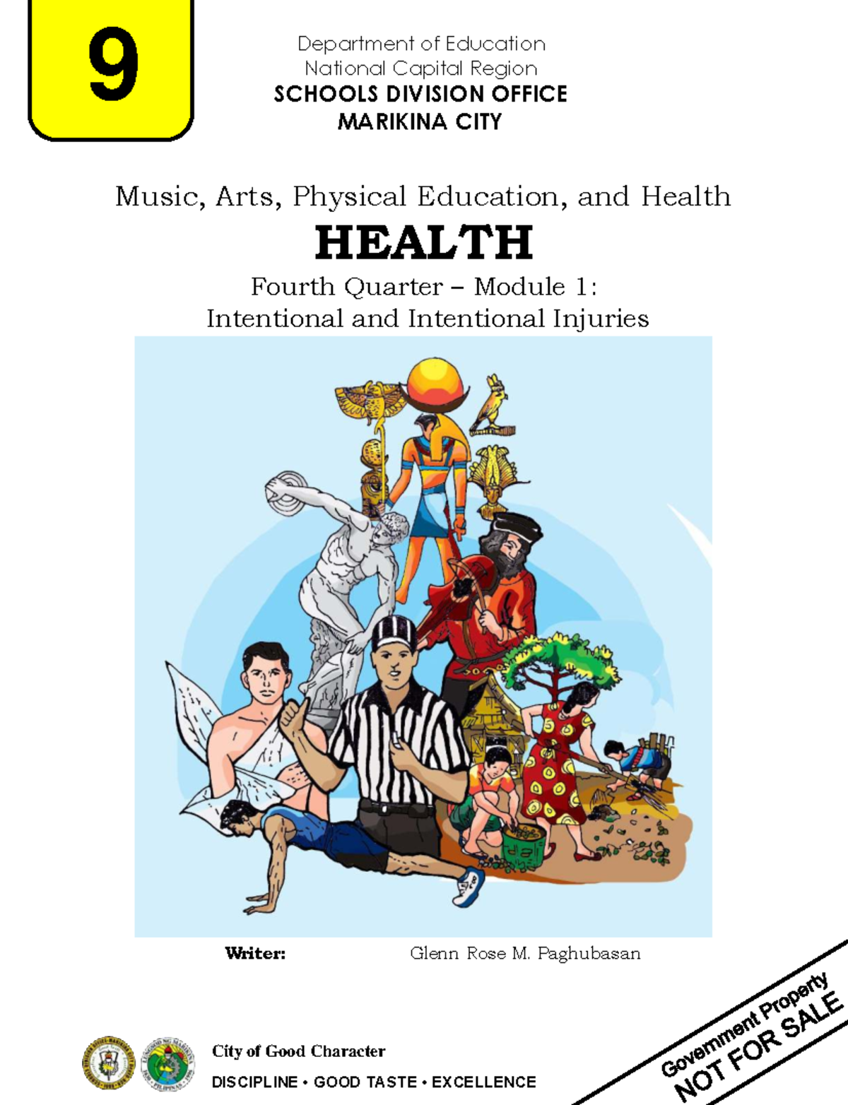 Health-9 Q4 Module 1: Intentional Injuries & Safety Education - Studocu