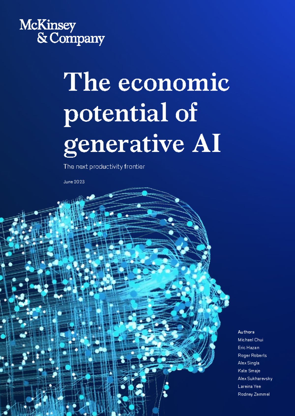 The Economic Potential of Generative AI: Insights & Impacts (June 2023 ...