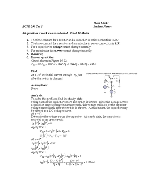 Lecture slides, lectures 3 - Nodal and Mesh Analysis - ECTE ...