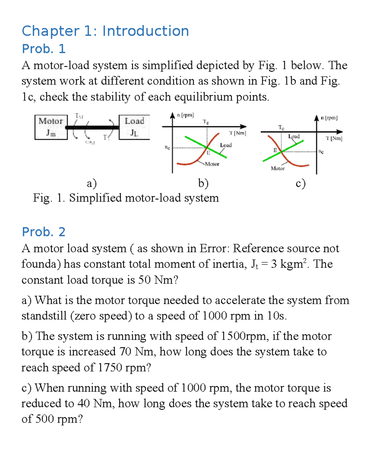 401072 TDD BT CB NC - Chapter 1: Motor Load System Analysis and ...