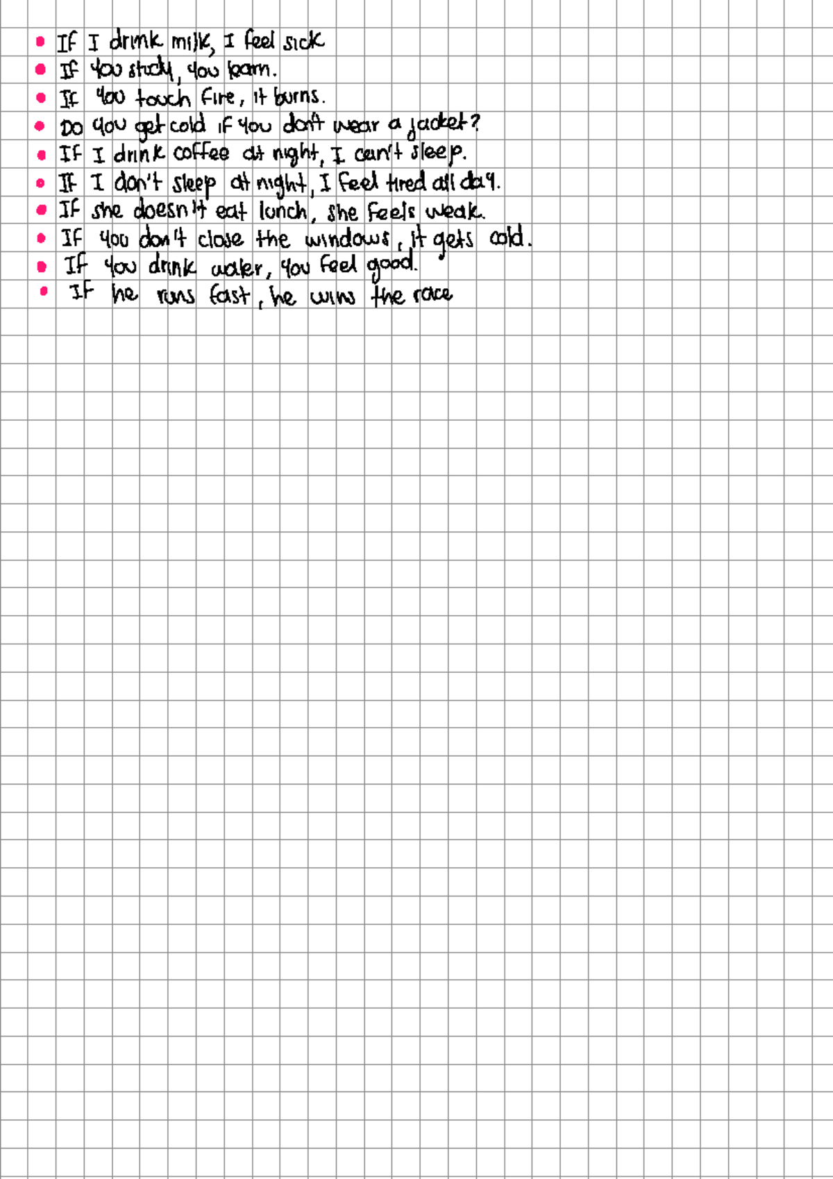 English Activity - Conditional Sentences Practice - Studocu
