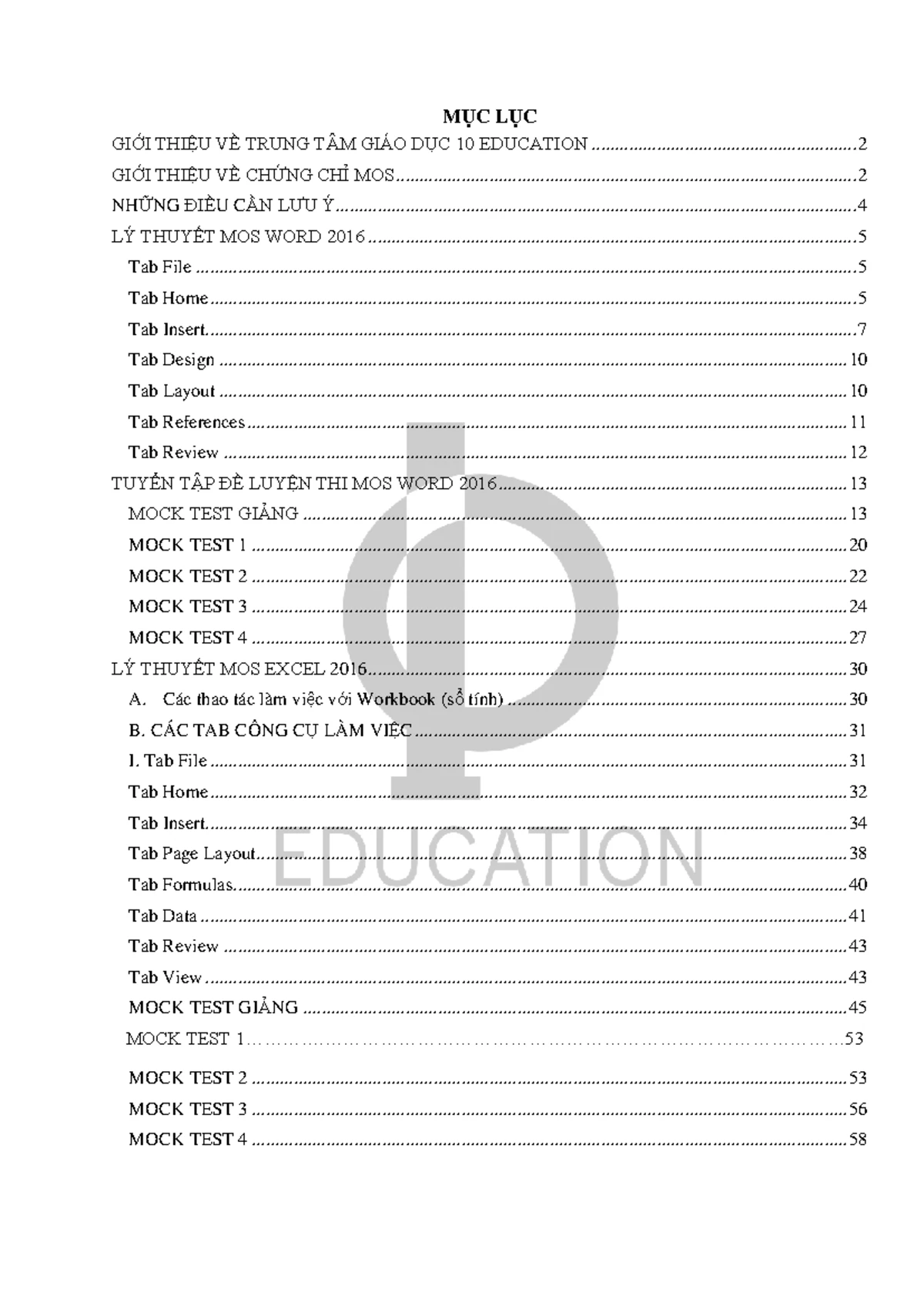 EXCEL MOS 365/2019 Day 1: Tasks and Formatting Instructions - Studocu