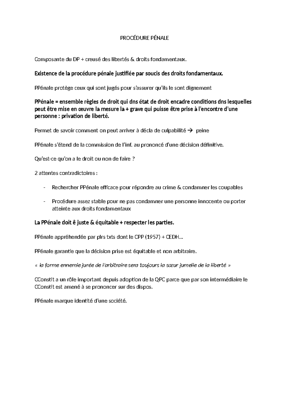 Titre Révisé : Procédure Pénale - Études et Règles Essentielles (Droit ...