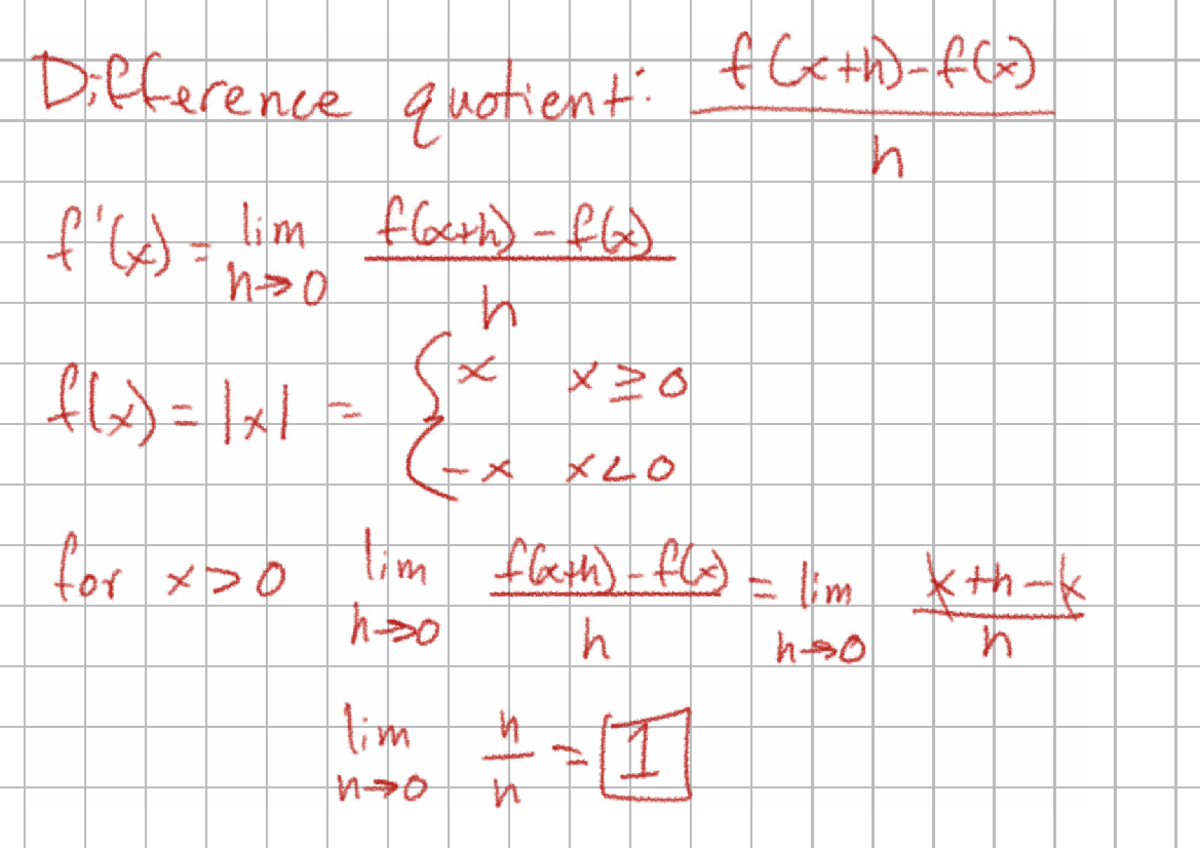 Calculus 101: Derivative Concepts and Quotient Rule Notes - Studocu
