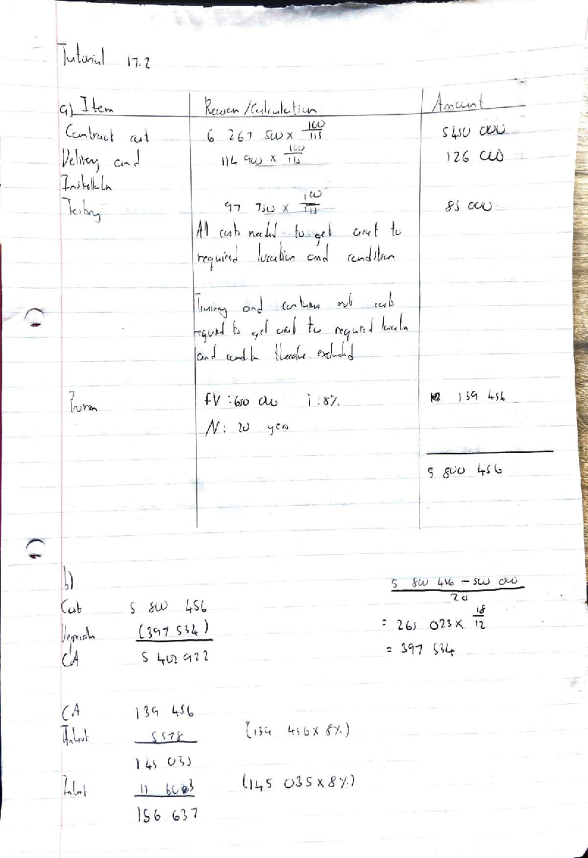 FR 4 Tutorial Week 16 - Financial Reporting Notes - Studocu