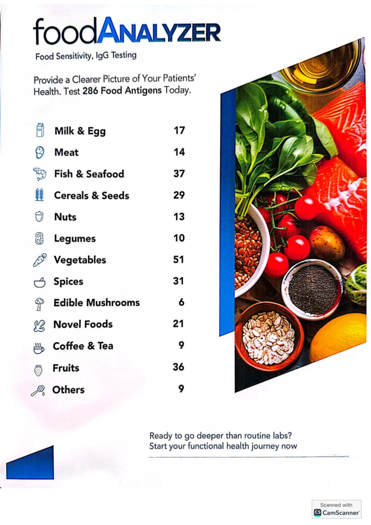 Food Sensitivity & IgG Testing: Insights on 286 Antigens - Studocu