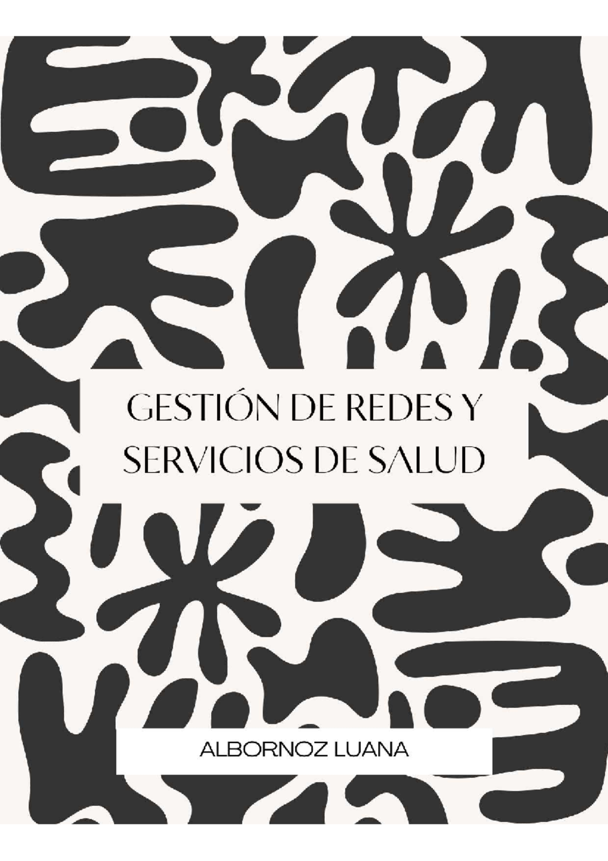 Resumen completo Gestion de redes - Puntos clave o Campo de salud o ...